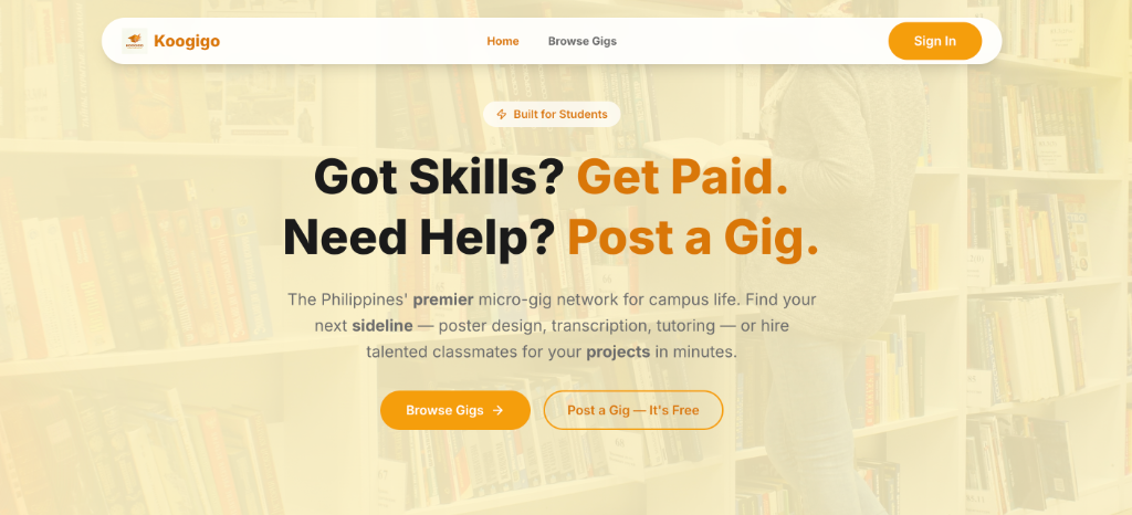 Koogigo Homepage