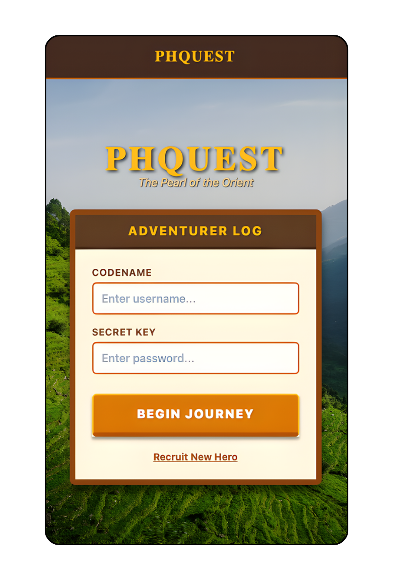 Login Screen